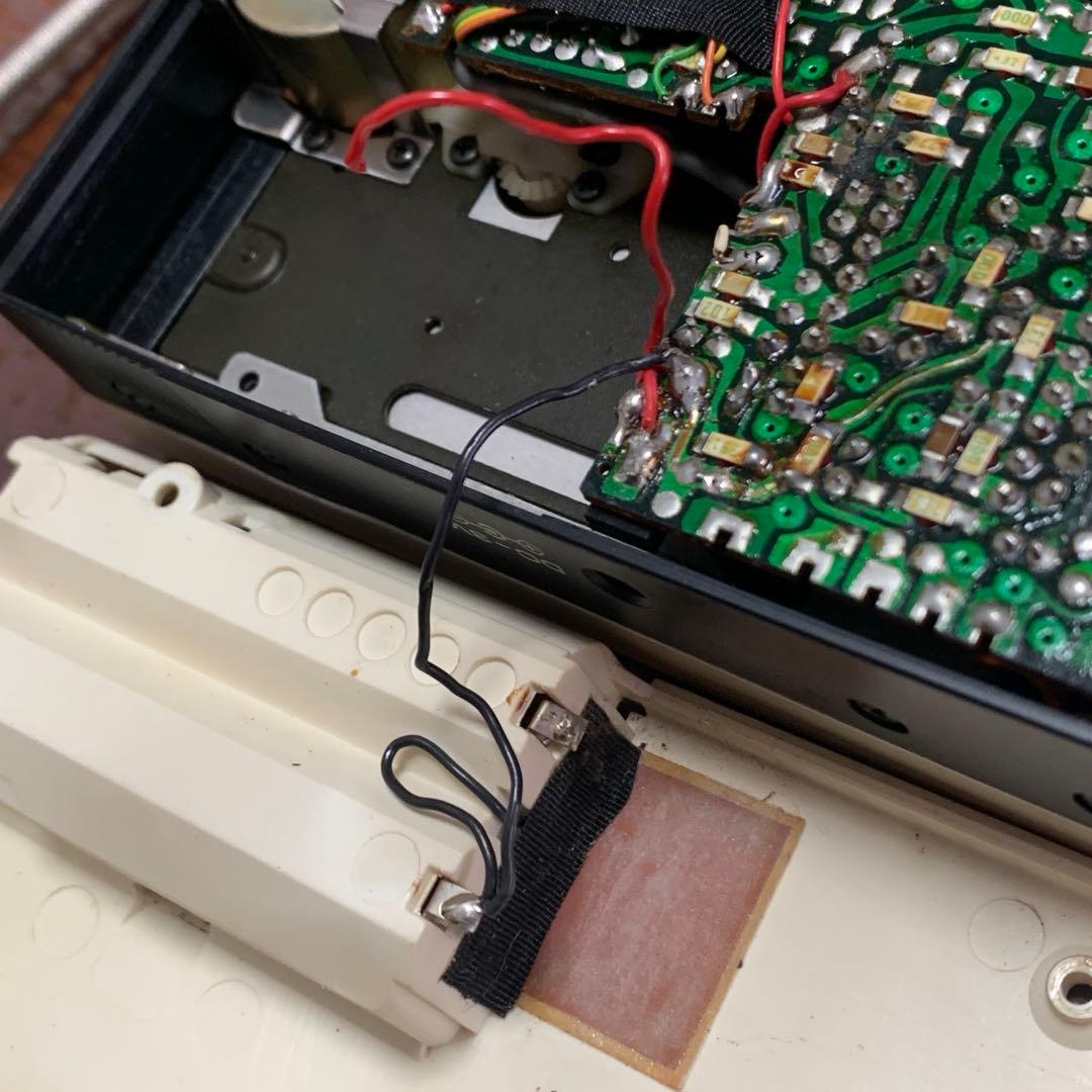 【ジャンク】マランツ カセットプレイヤー 配線外れ　要修理　PC-88