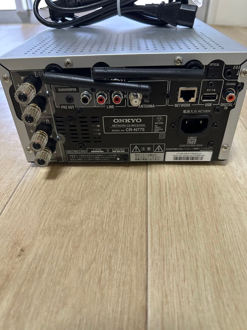 ラジオ・コンポ ONKYO CR-N775