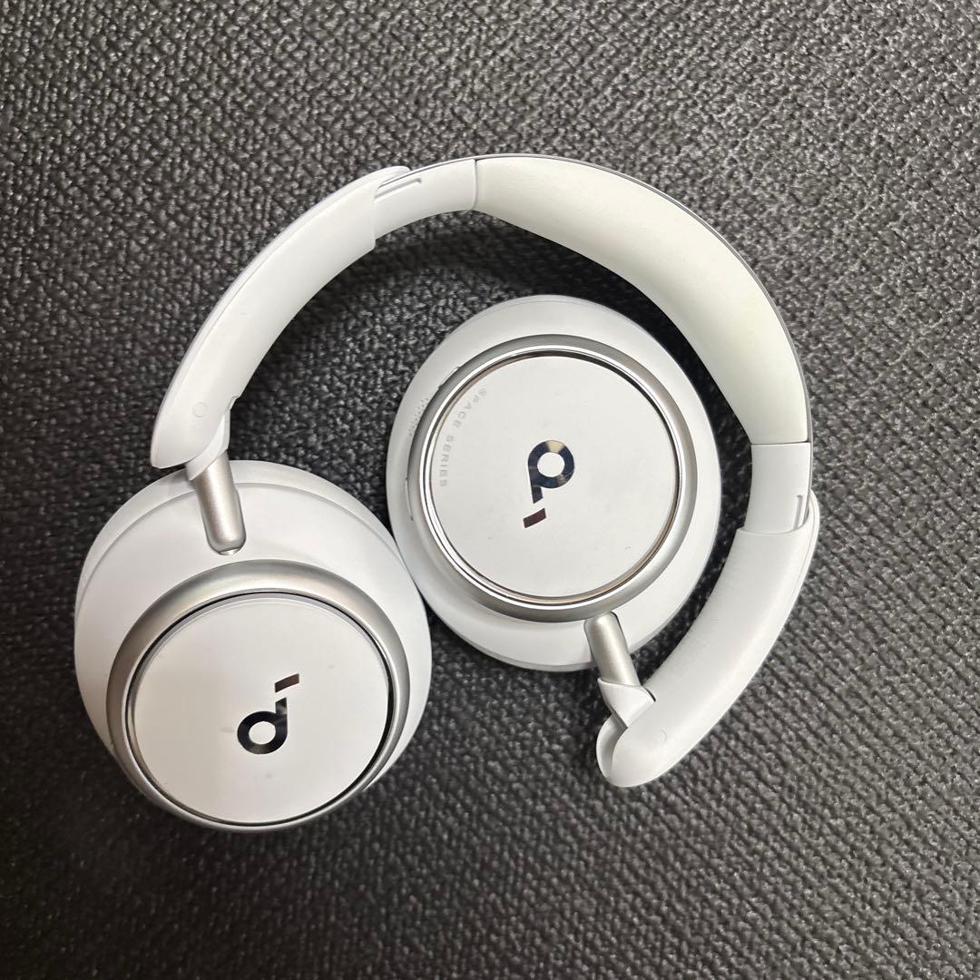 Anker Soundcore ワイヤレスヘッドホン ホワイトQ45