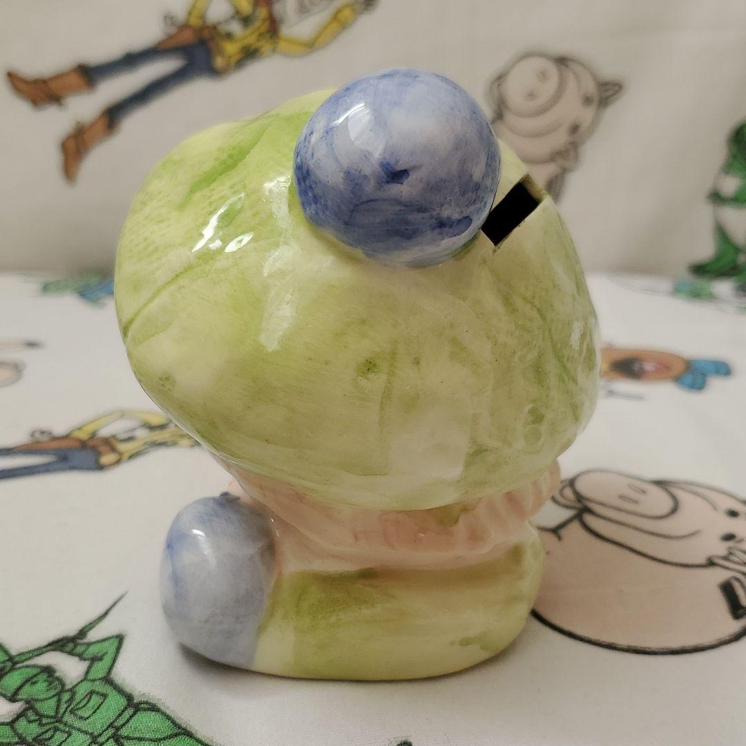 昭和レトロ ファンシー貯金箱 陶器置物