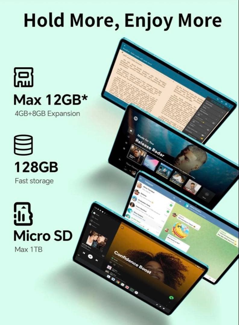 akkiTeclast P30 10.1インチタブレット新品未使用
