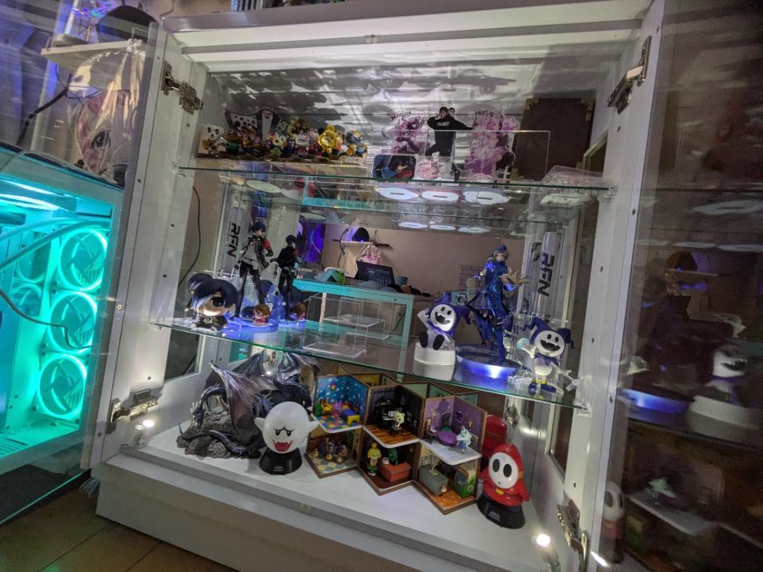 コレクションケース ホワイト フィギュア アクスタ 収納