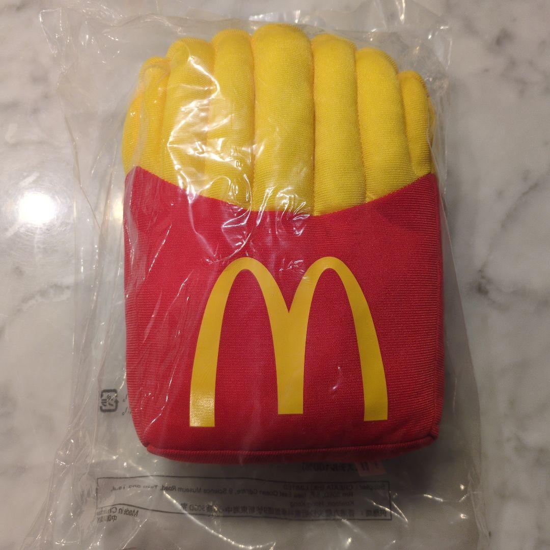 マクドナルド 2026年版 ポテト型クッション 新店舗オープン記念 非売品