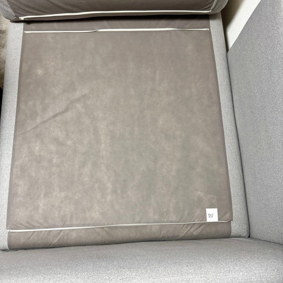 【jolo 】IKEA SÖDERHAMN ソファ トールグレー 寝椅子
