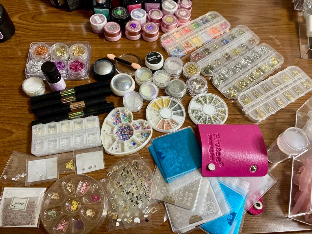ネイル用品 大量 まとめ売り ジェルネイル パーツ レジン