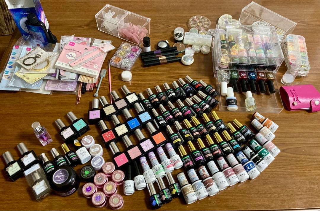 ネイル用品 大量 まとめ売り ジェルネイル パーツ レジン