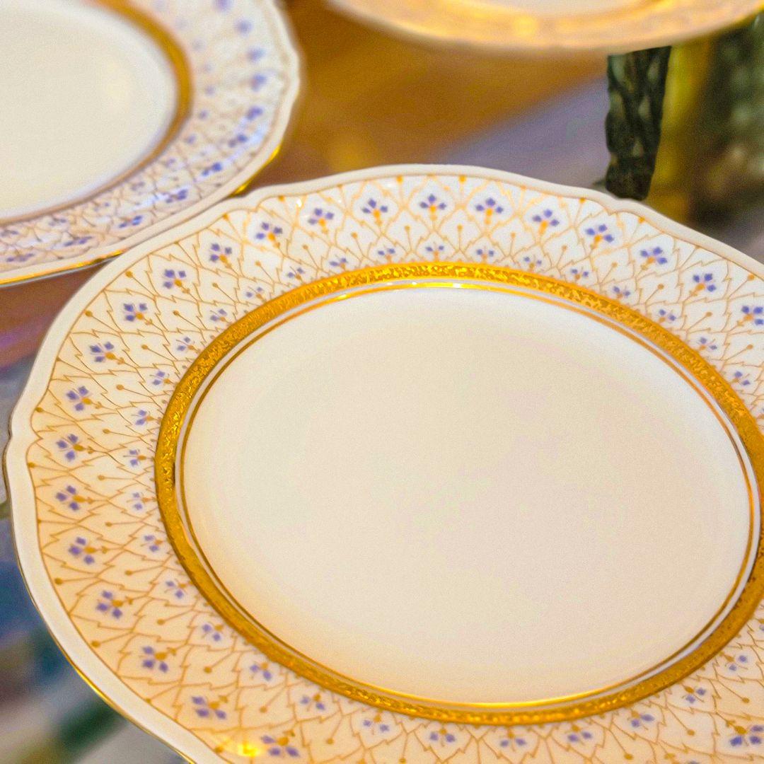 The Okura　スイートメモリー　18cmケーキ皿8枚セット