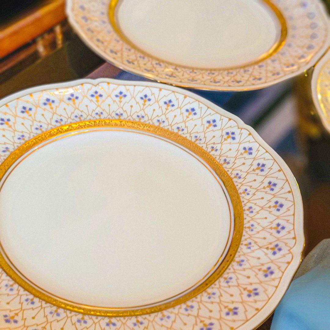 The Okura　スイートメモリー　18cmケーキ皿8枚セット