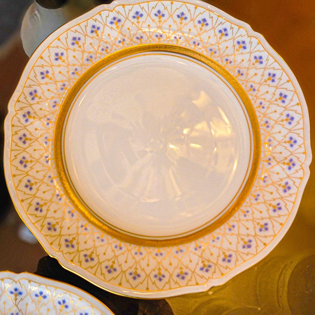 The Okura　スイートメモリー　18cmケーキ皿8枚セット