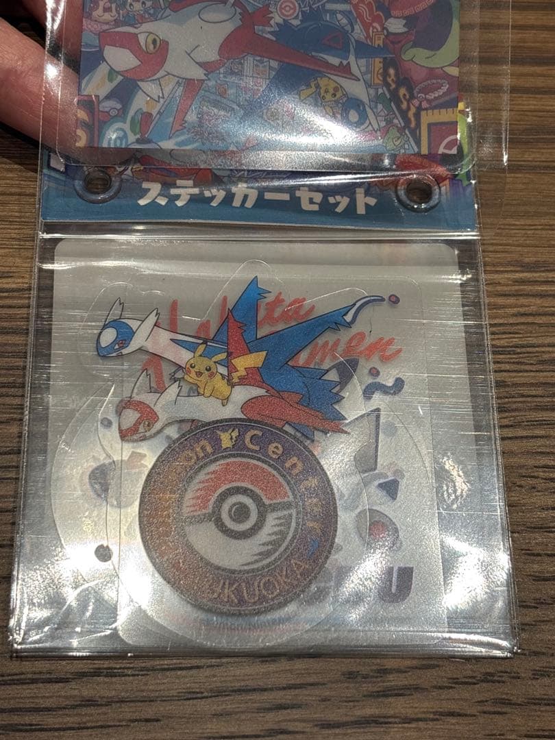 【ポケモンセンターフクオカ限定】ポケモンステッカー ５個