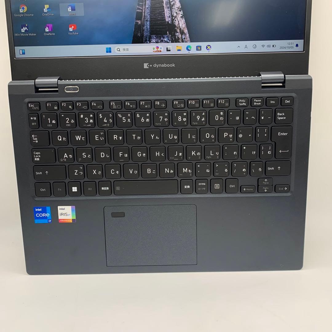 Chromebook本体 dynabook G83/HS Intel Core i7-1165G7