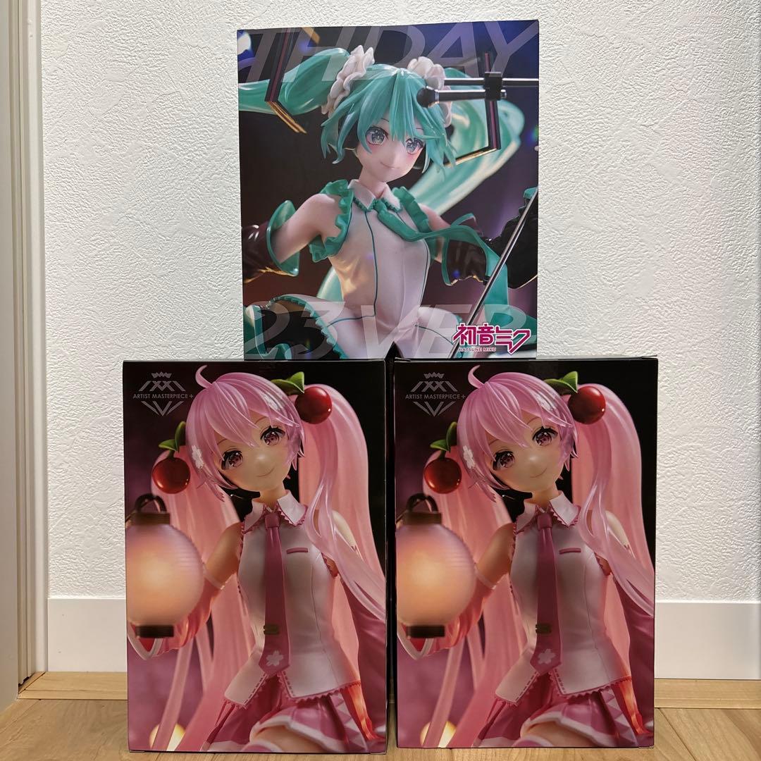 初音ミク　AMP +フィギュア　桜灯篭　birthday2023