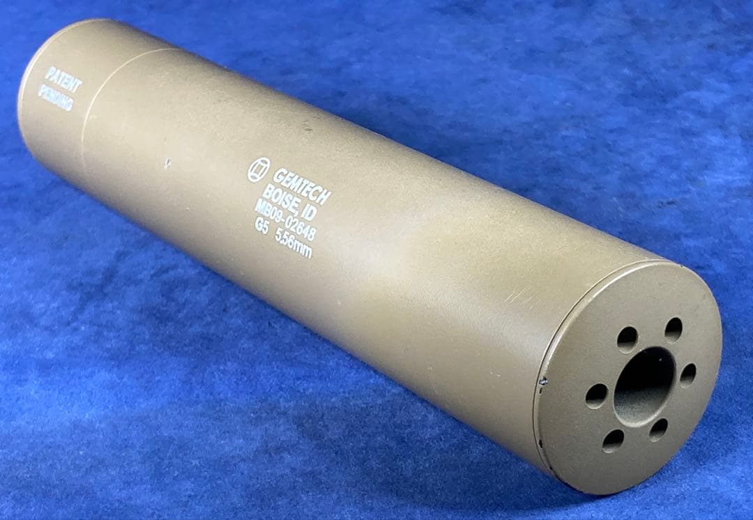 ジェムテックG5サイレンサー　専用ハイダー付　送料無料