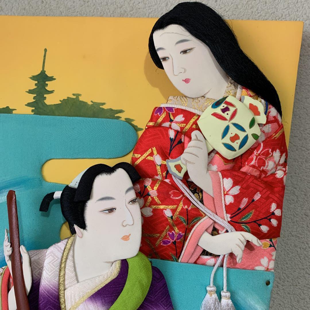 羽子板　一寸法師