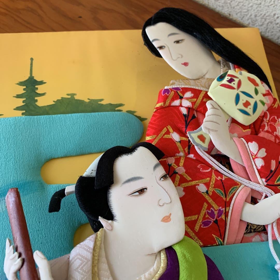 羽子板　一寸法師