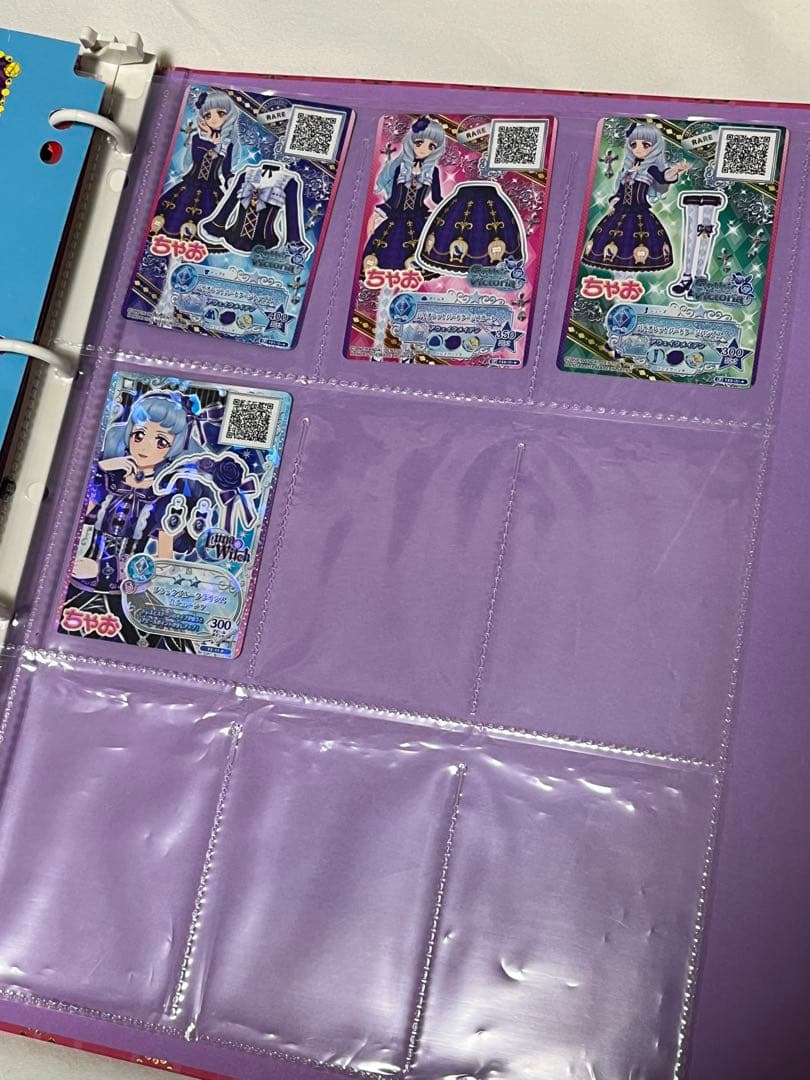 アイカツカード　67枚　バインダー付き