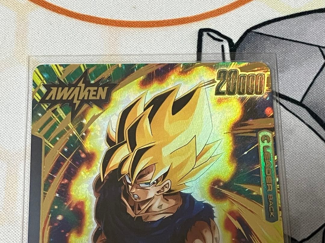 ドラゴンボールSCGフュージョンワールド　Ｌ☆ 孫悟空　１枚 リーダーパラレル