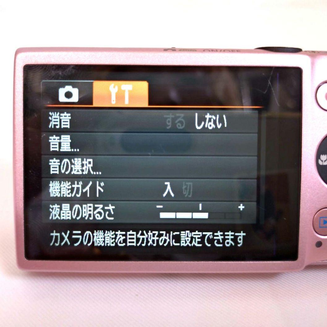 Canon　IXY 220F　ピンク　デジタルカメラ　デジカメ　オールドコンデジ
