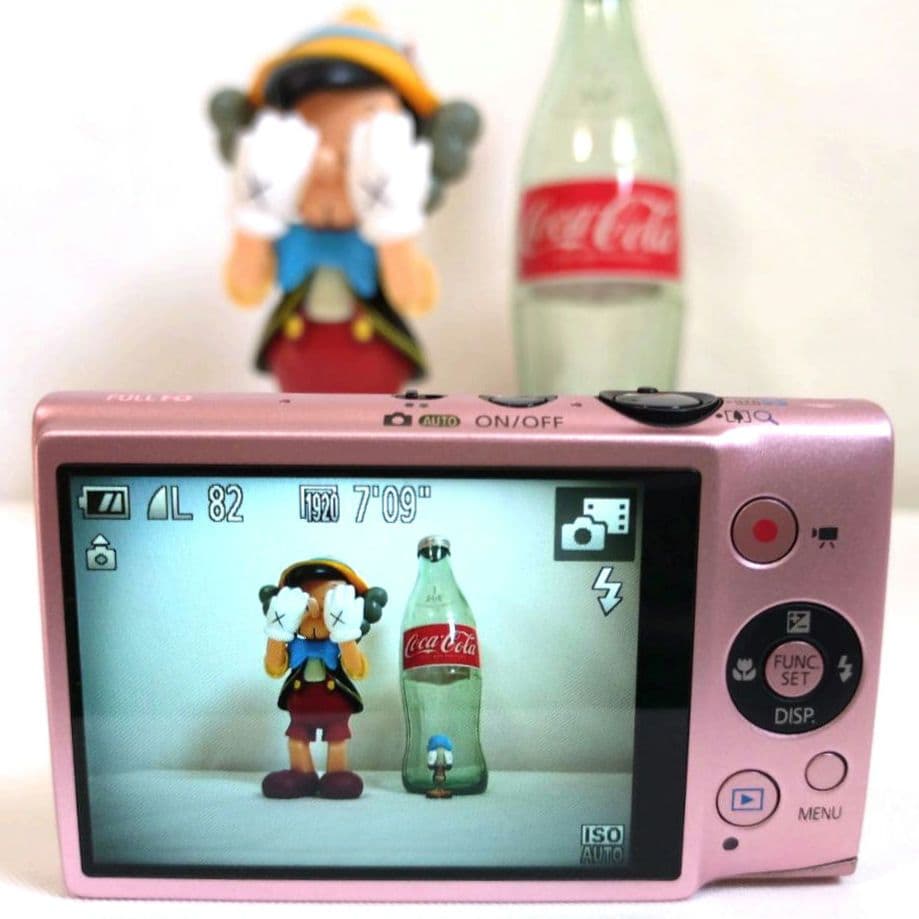 Canon　IXY 220F　ピンク　デジタルカメラ　デジカメ　オールドコンデジ