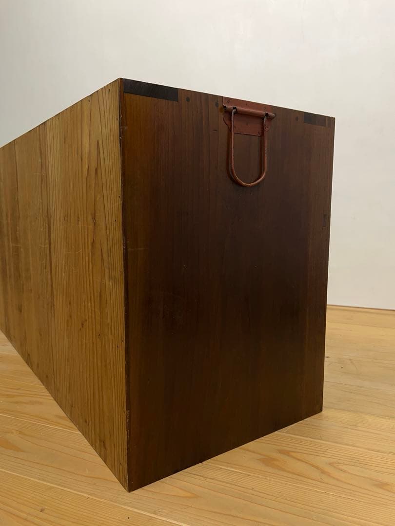 ローボード　収納棚　M087　古道具　古家具　和家具　ビンテージ　アンティーク