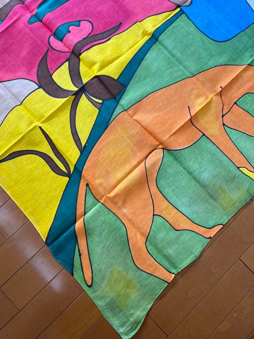 パレオ　タヒチ　手作り　タヒチアンダンス　フラダンス　新品