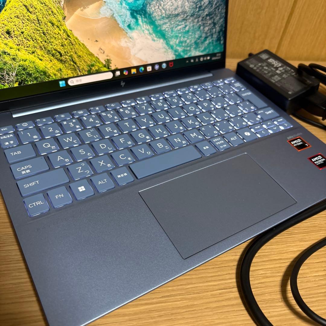 美品 HP Pavilion Aero 13-bg スカイブルー