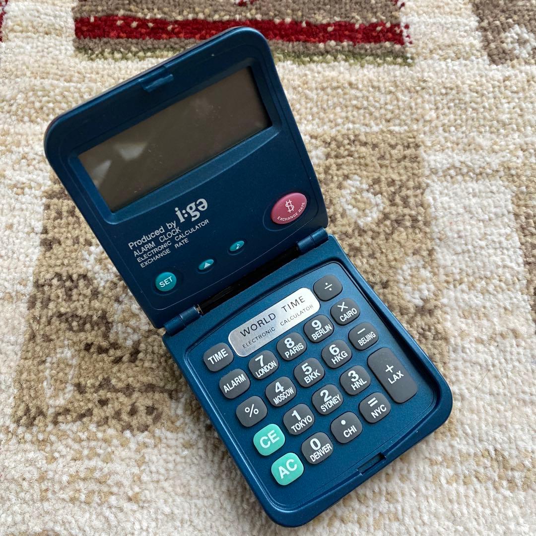 激レア？？　　i:gə : 目覚まし/電卓（Apple ロゴ）