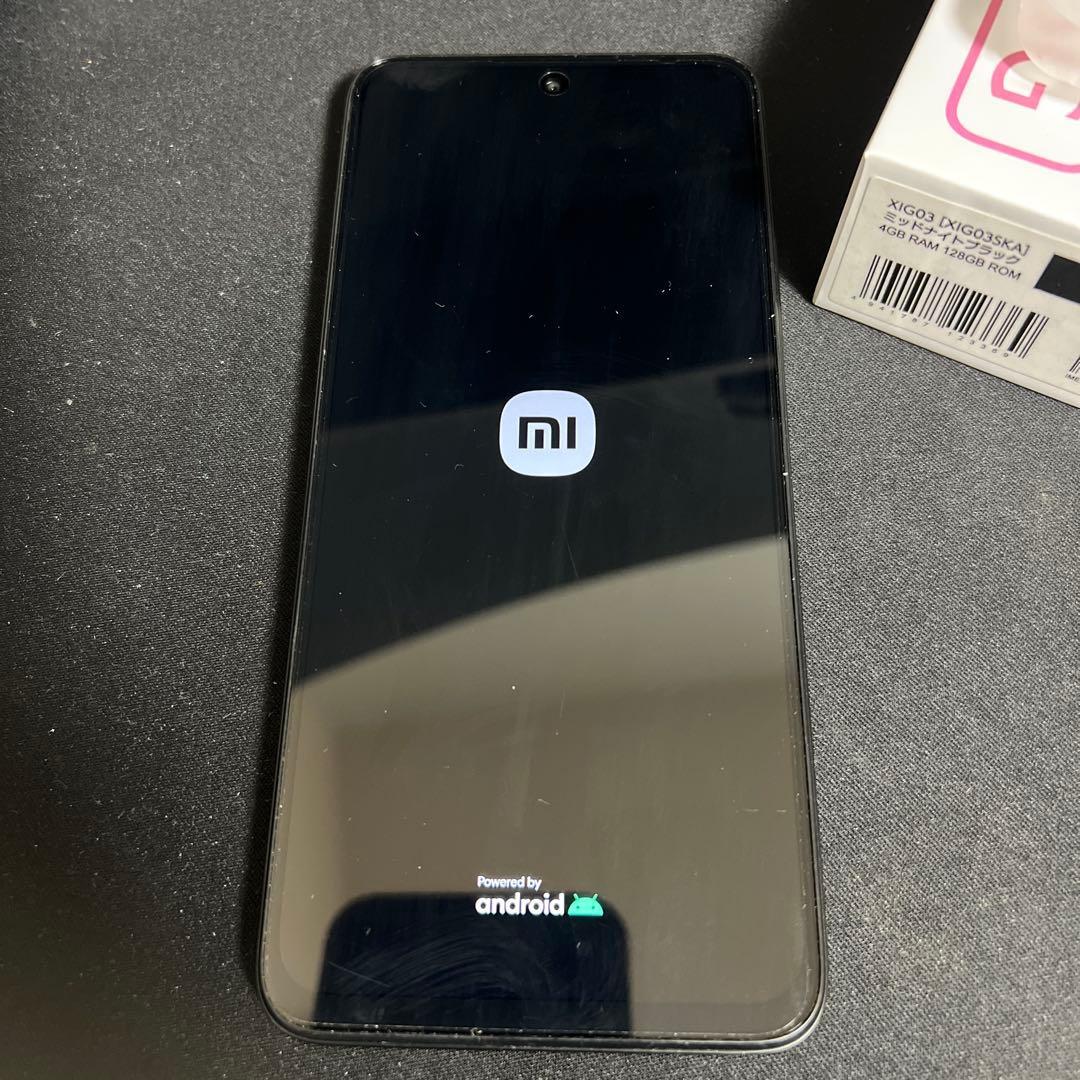 A05☆Redmi12 5G 4GB/128GB SIMフリー　未使用カバー