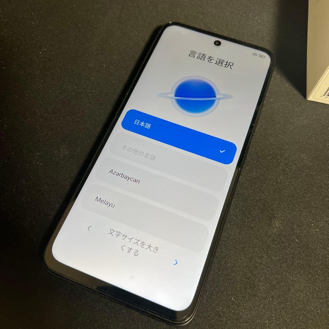 A05☆Redmi12 5G 4GB/128GB SIMフリー　未使用カバー