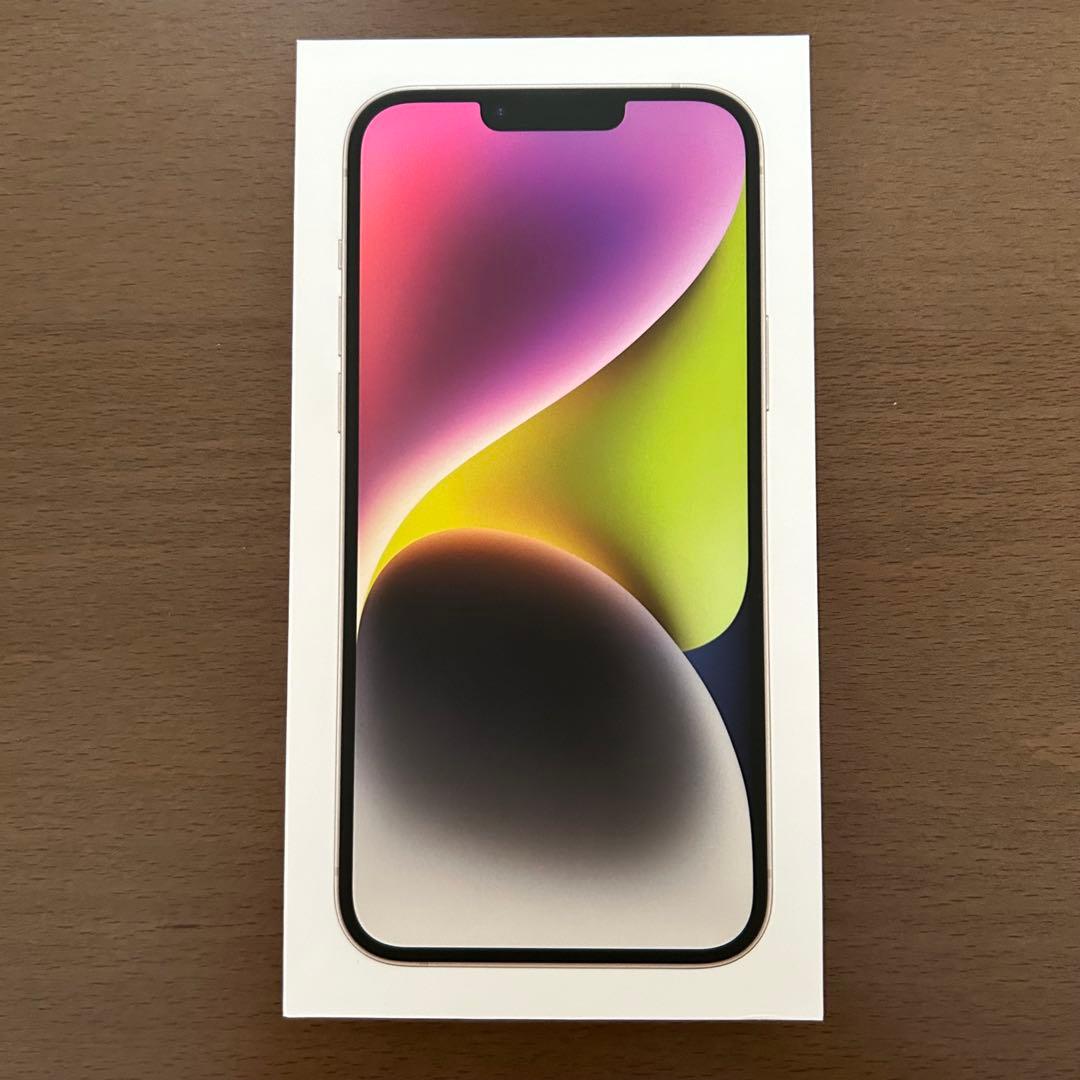 Apple iPhone14Plus 128GB スターライト 新品未開封 本体