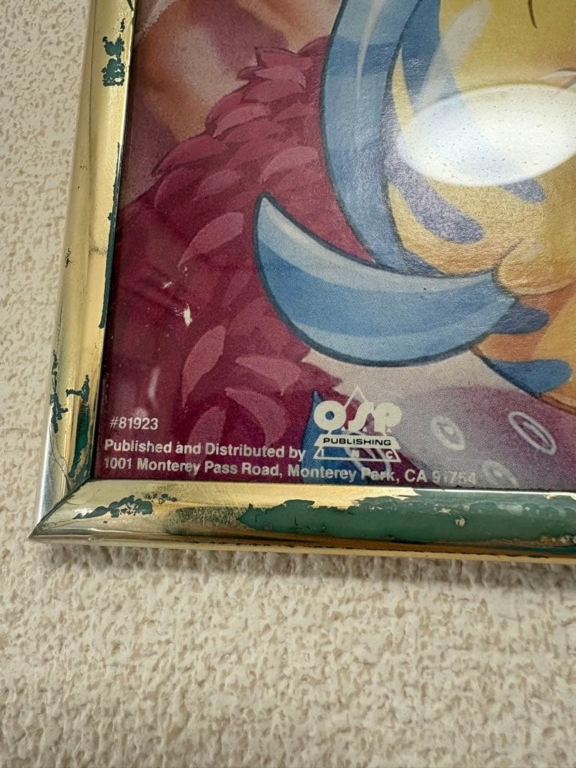80〜90年代　Disney アリエル　アートポスター　ヴィンテージ