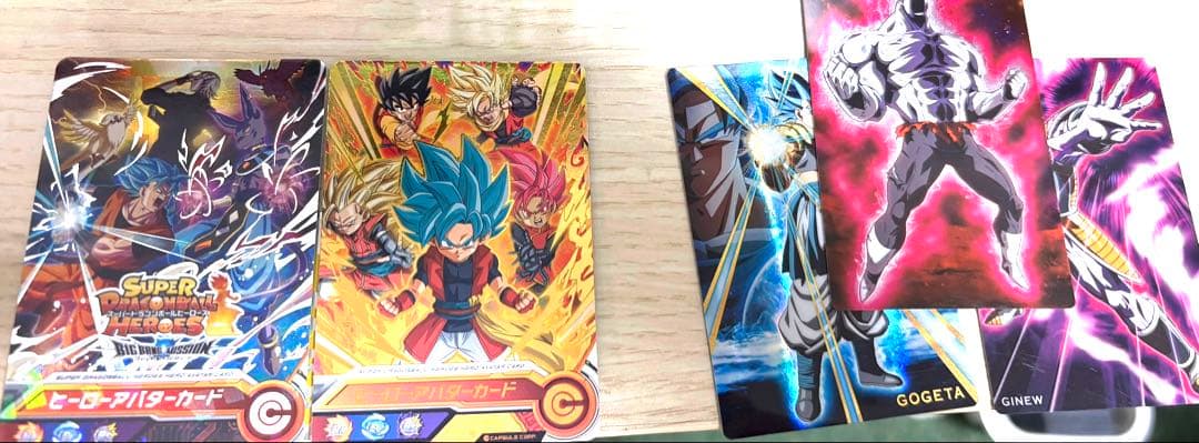 ドラゴンボールヒーローズ　約500枚まとめ売り