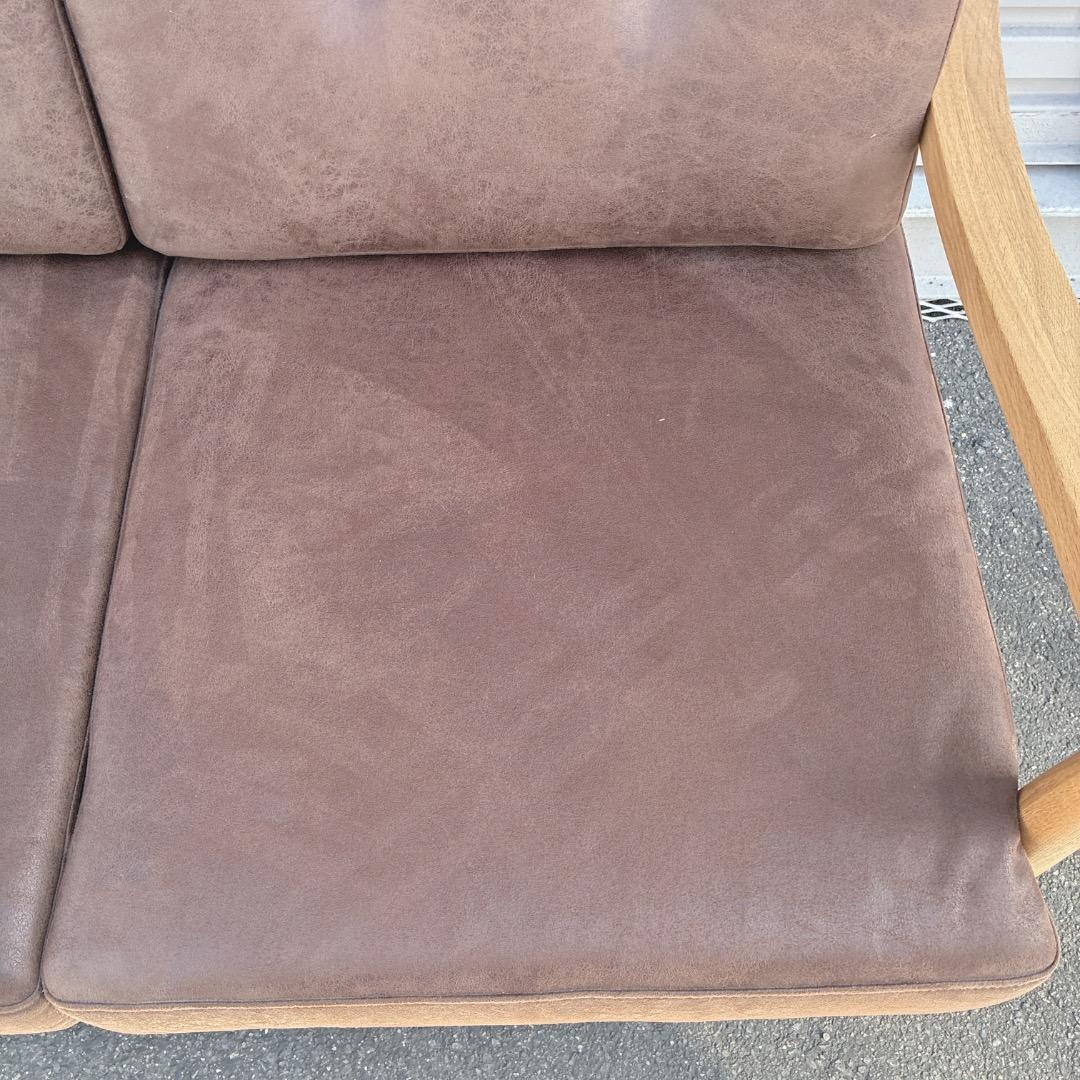 【お値下げOK】綺麗 クラッシュゲート アルネソファ3P レザーテックス 廃盤品