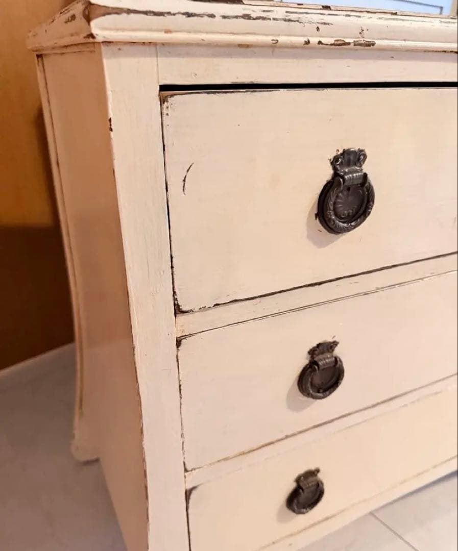 アンティーク　チェスト 3段