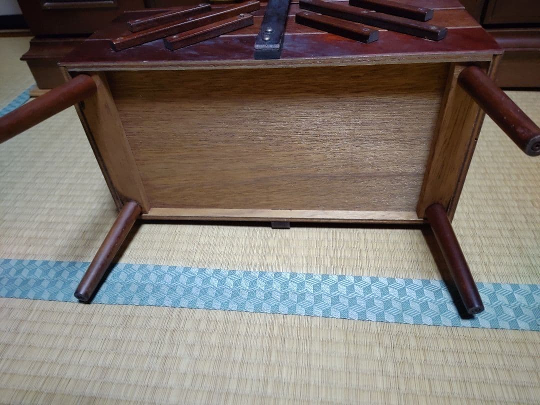 足付きソウイングボックスレトロ