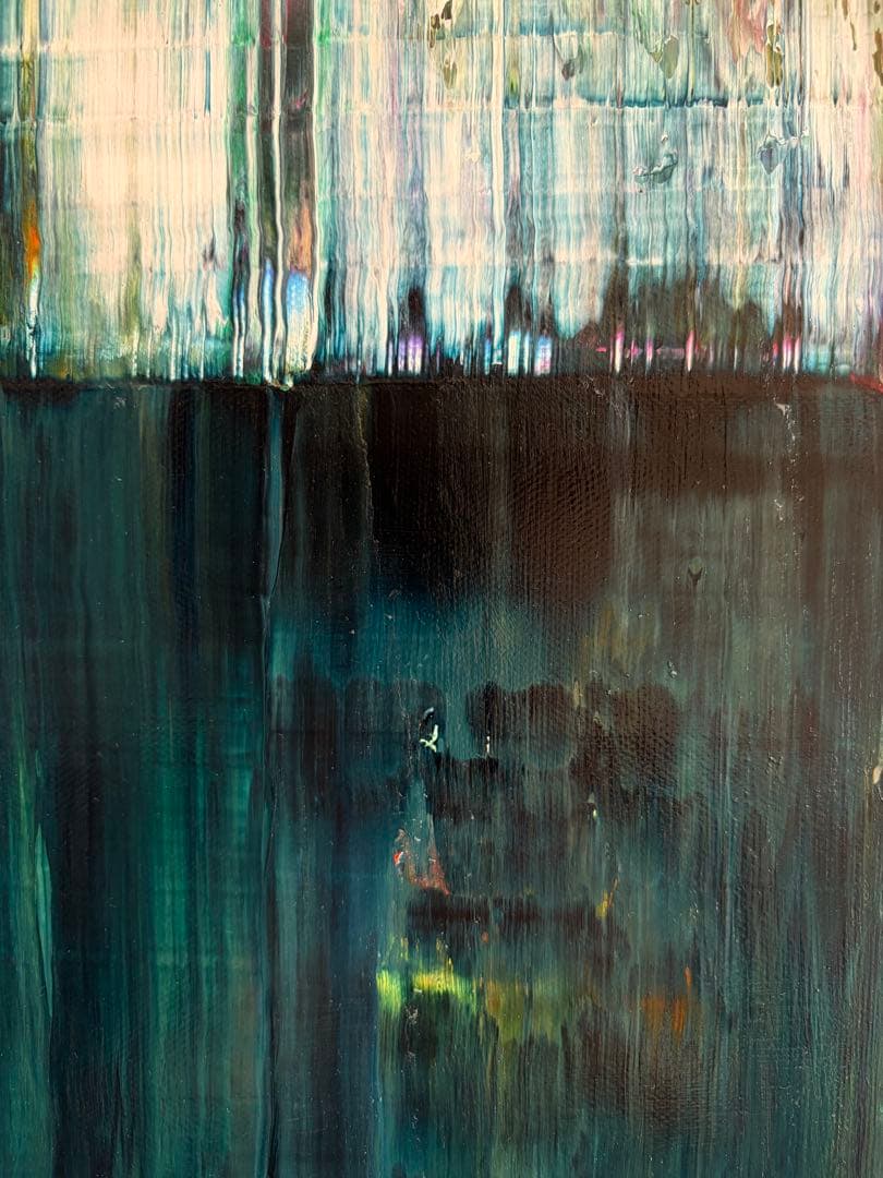 『自然体の証明』 抽象画 モダンアート 現代アート F4 原画