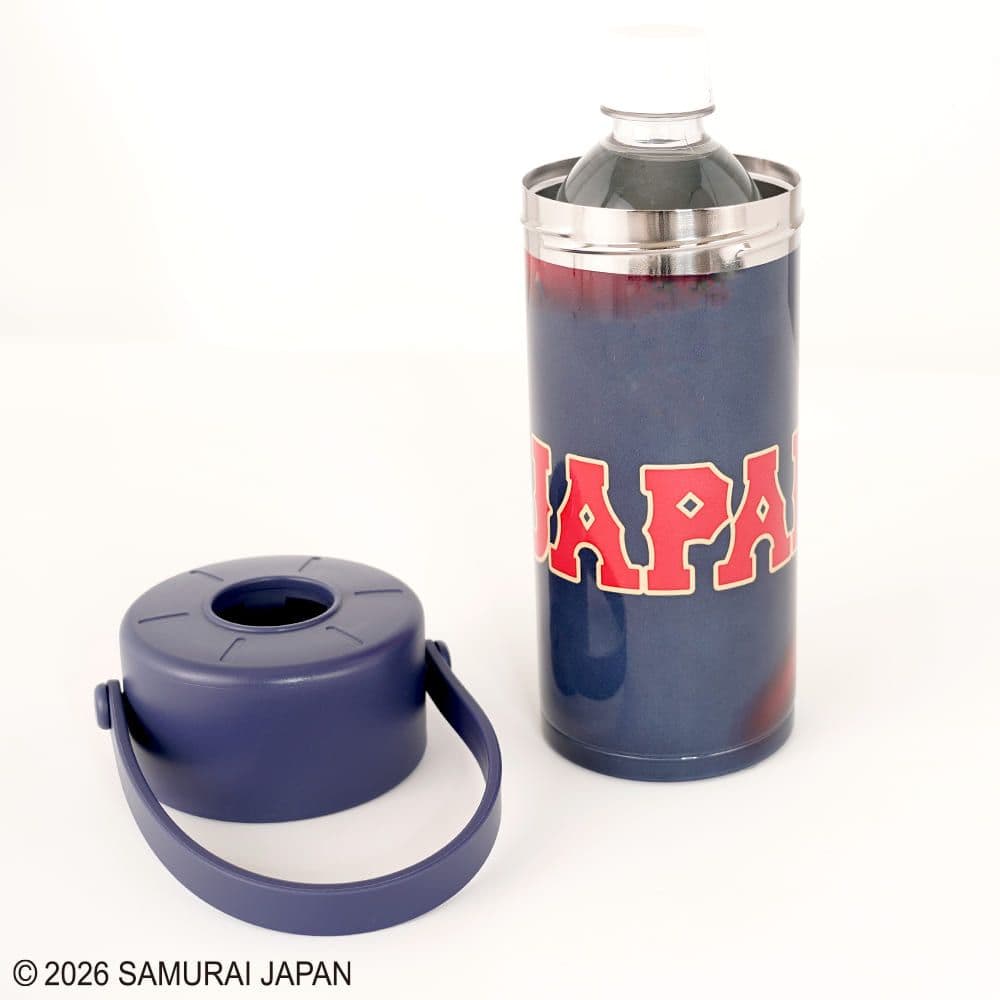 侍ジャパン ペットボトルホルダー ホワイトホーム柄 ネイビービジター柄 2個