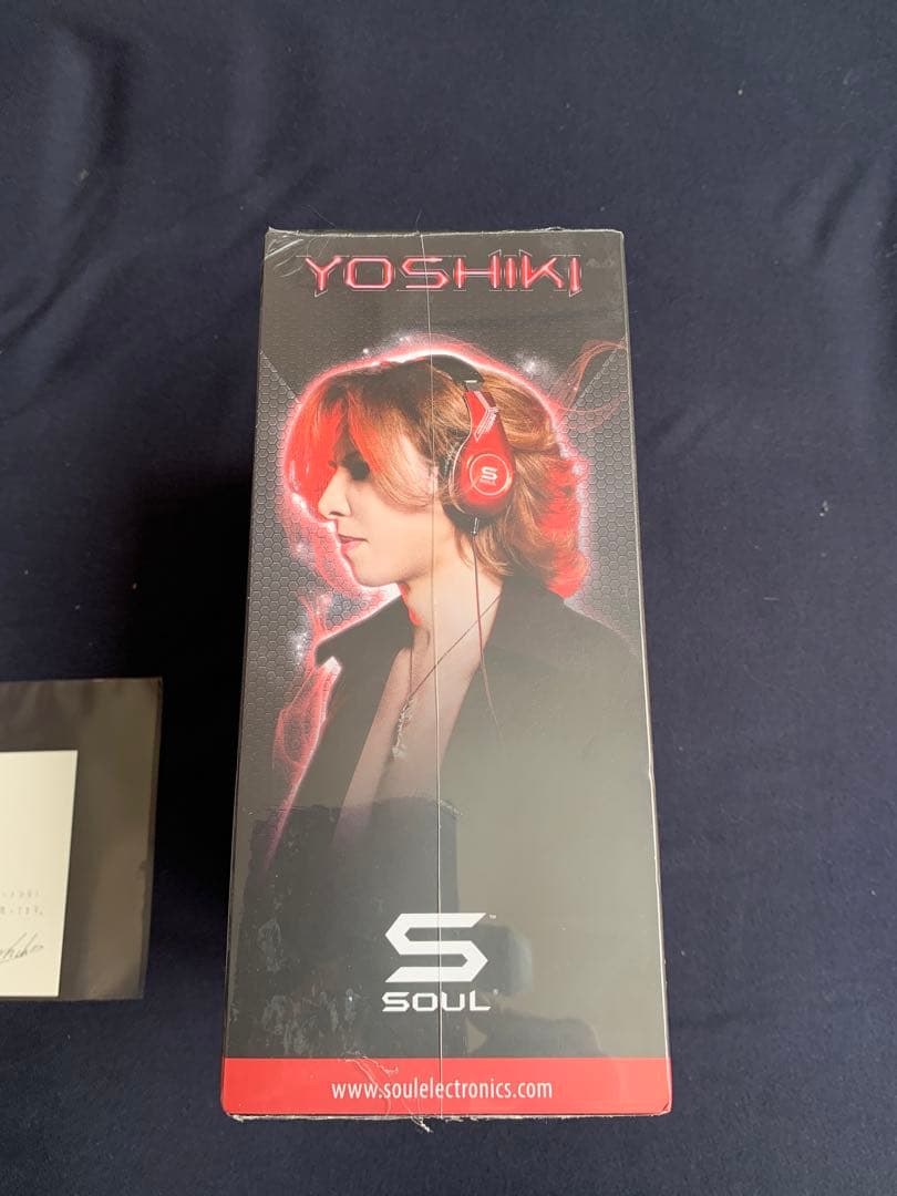 【新品未開封クリスマスメッセージカード付き】YOSHIKI SOULヘッドホン