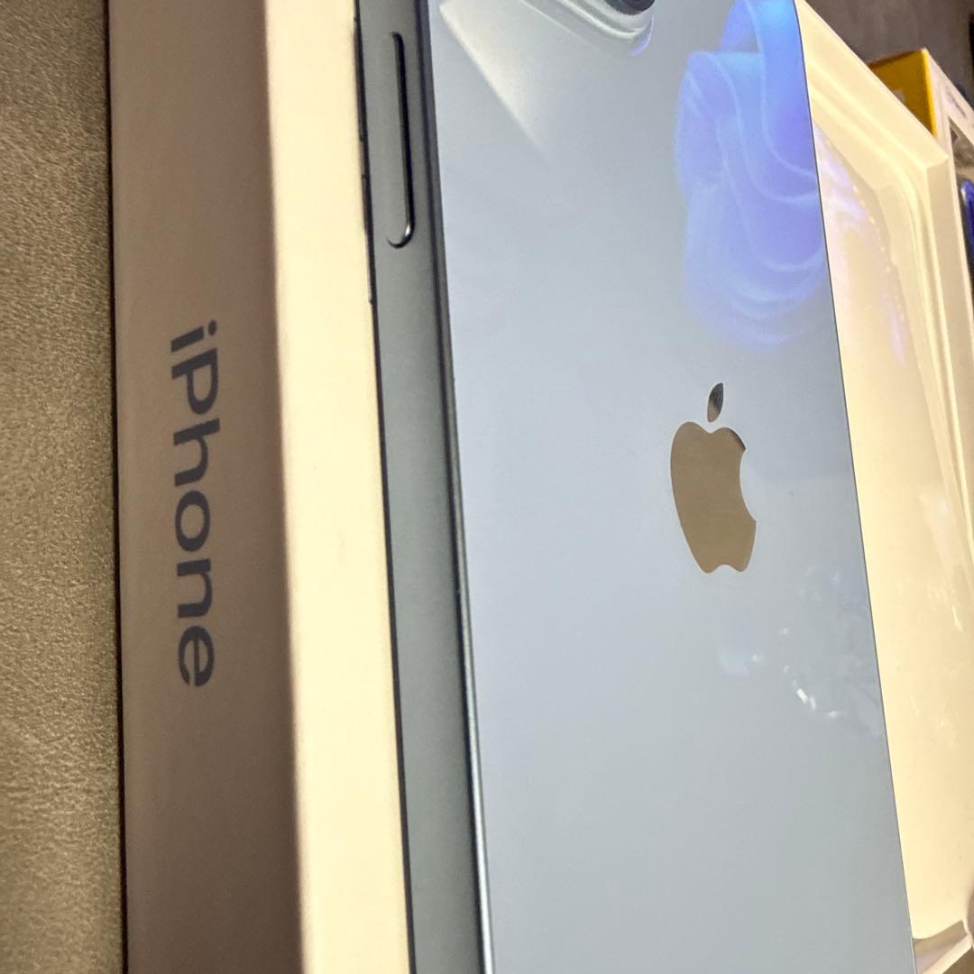 バッテリー100% Apple iPhone 14 Plus ブルー 256GB
