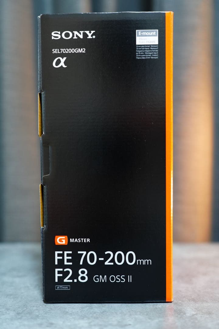 【完品美品】【使用回数５回】FE 70-200mm F2.8 GM OSS II