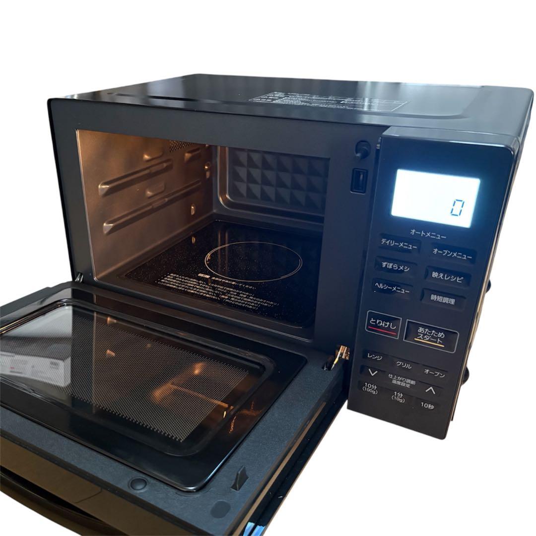 美品　アイリスオーヤマ オーブンレンジ KMO-F1810-B 2024年製