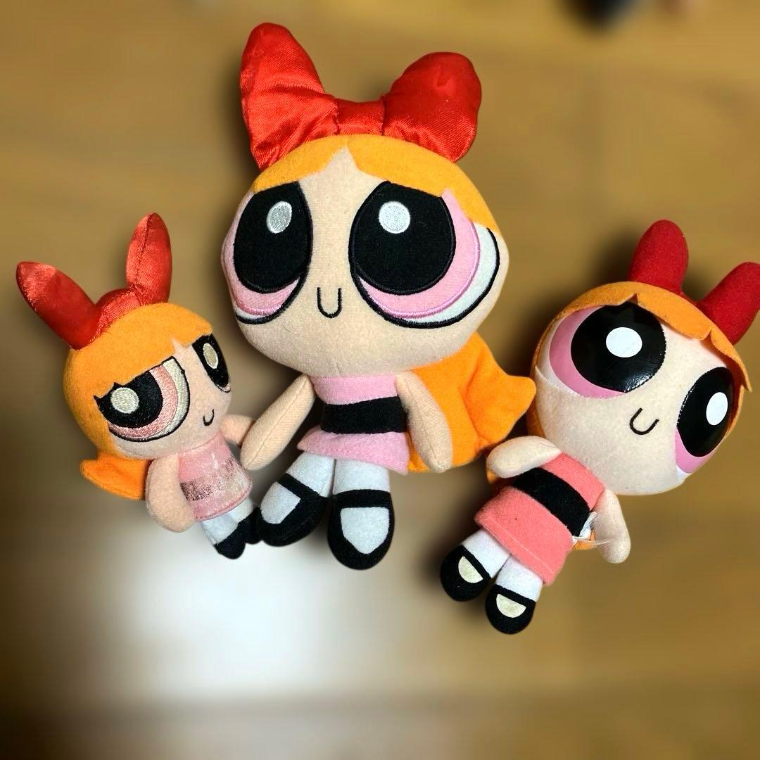 パワーパフガールズ ぬいぐるみ 6体セット 当時物