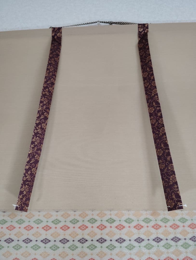 掛軸　松井玲二　立雛