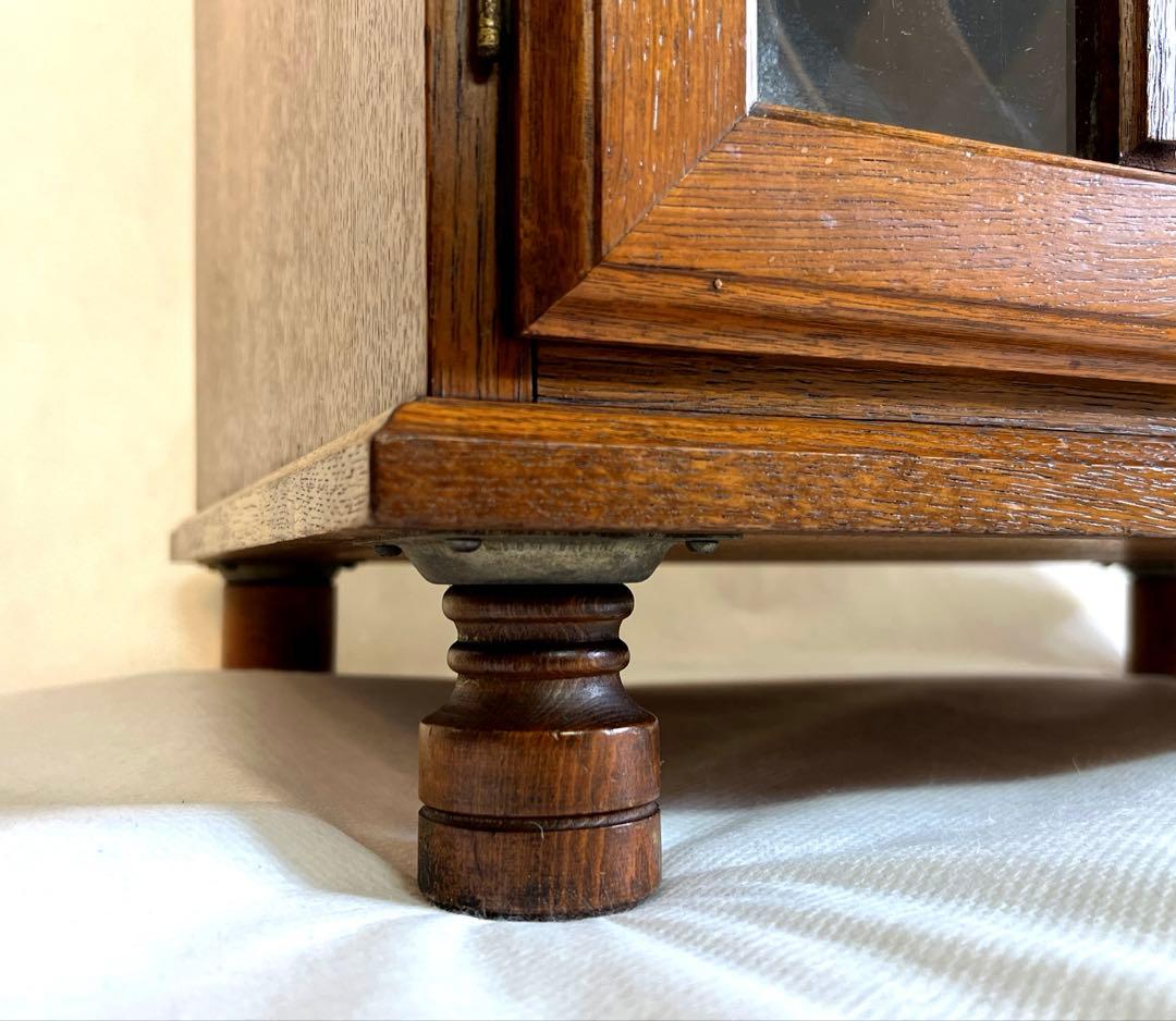 レコードキャビネット・レコードラック 木製ガラス扉・アナログ・ヴィンテージ