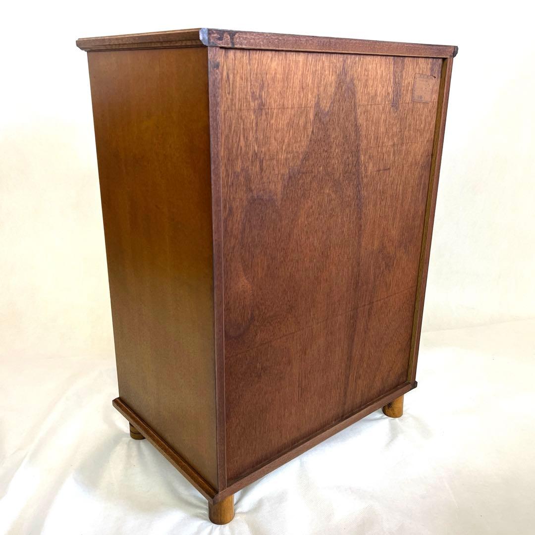 レコードキャビネット・レコードラック 木製ガラス扉・アナログ・ヴィンテージ