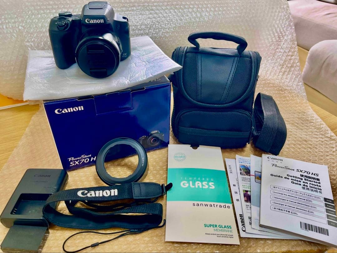 最終値下げ！Canon PowerShot SX70 HS ⭐︎美品⭐︎ バッグ付き