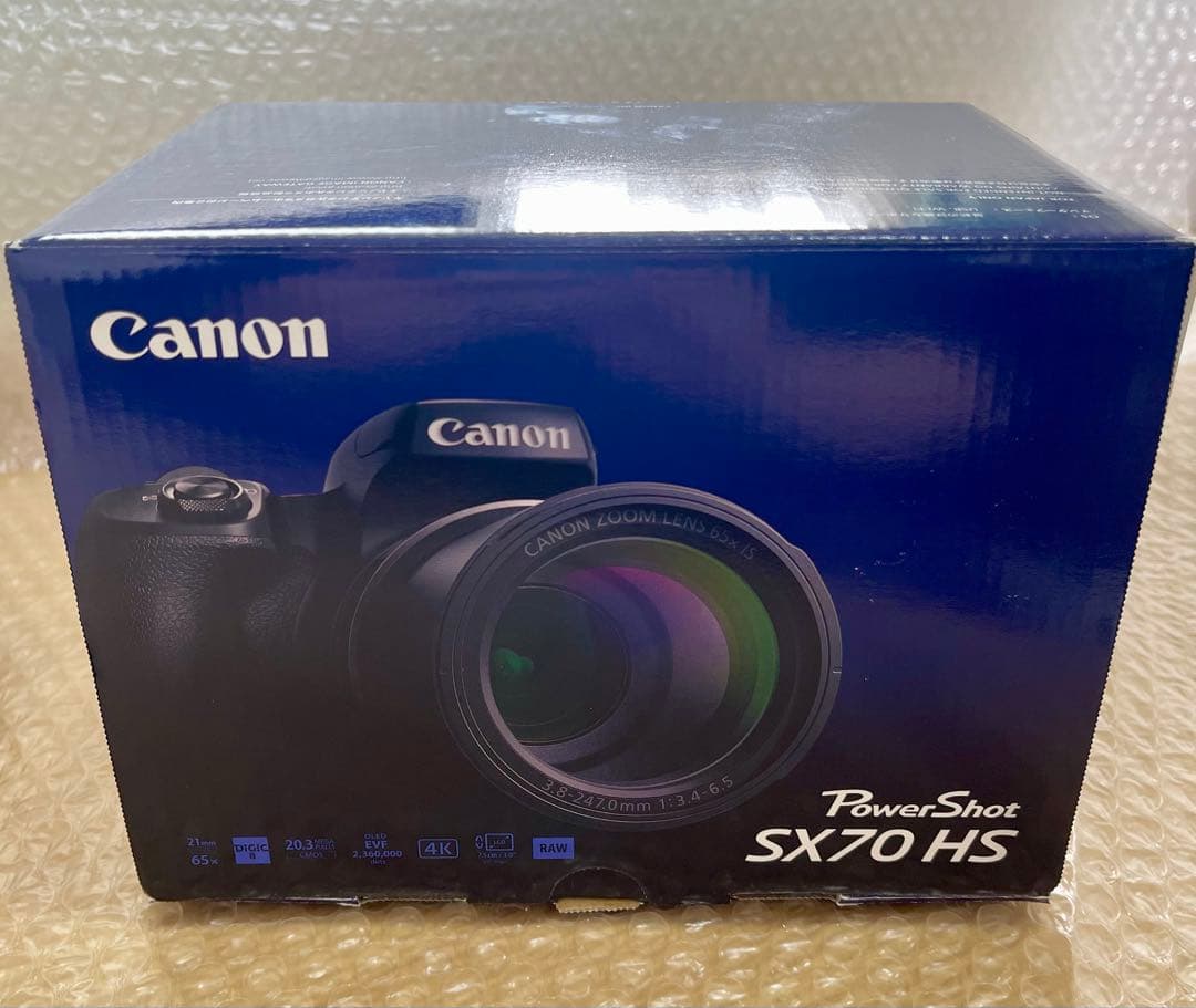 最終値下げ！Canon PowerShot SX70 HS ⭐︎美品⭐︎ バッグ付き