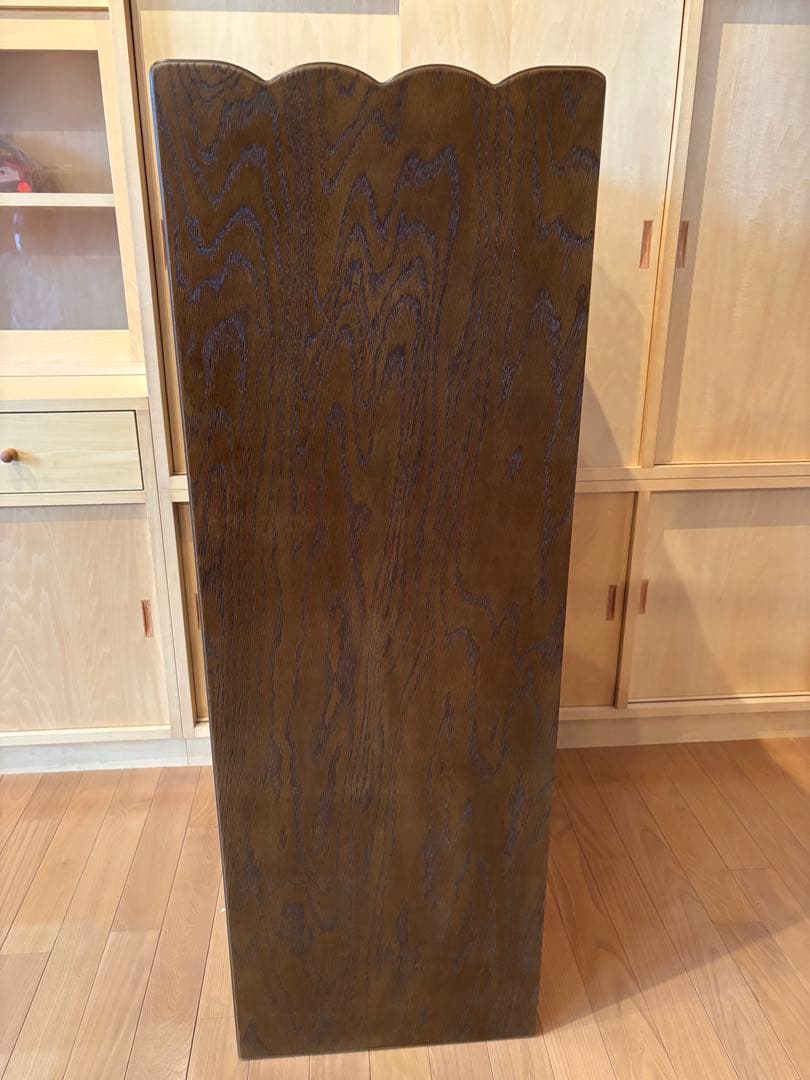 【極美品】ウッドギャラリー樹 Alice ガラスキャビネット 飾り棚