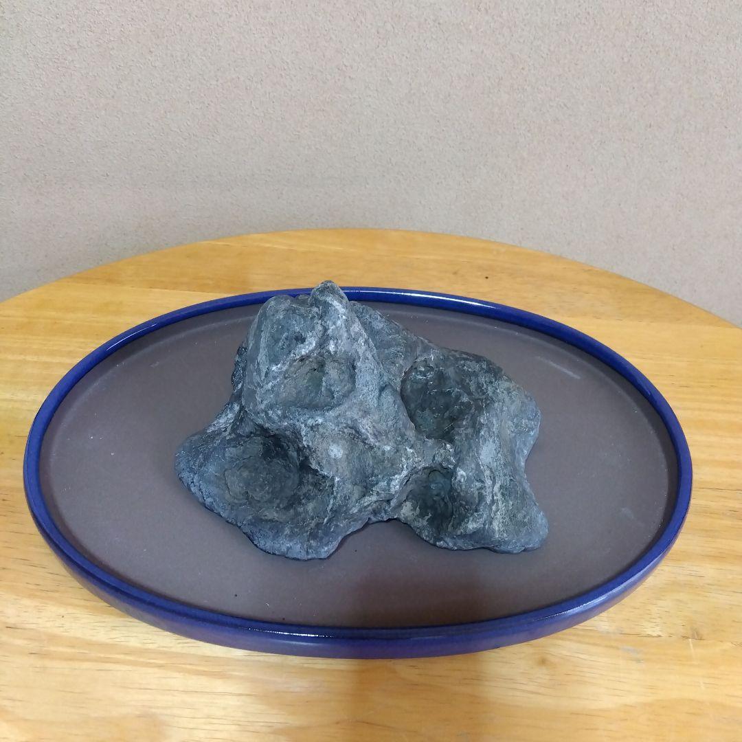 天然石 水石 　水溜め石　水盤とセット