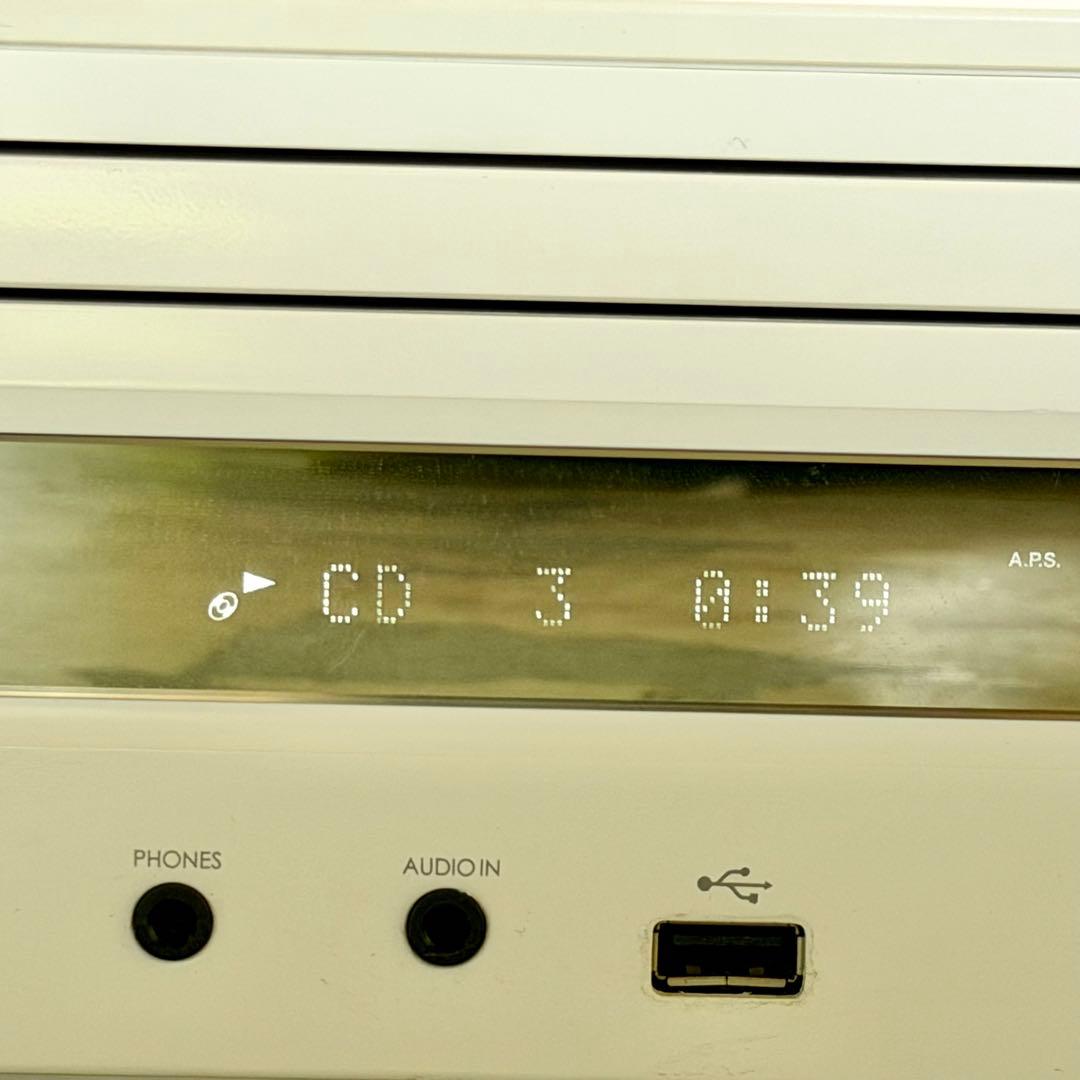 JVC「EX-S3」ウッドコーン搭載CD・iPod・USB対応ミニコンポ